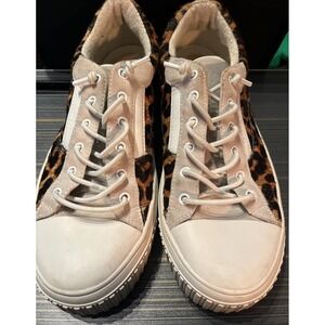 Michael Kors Oscar Leopard Sneaker /Tennis Shoes Women's 10M